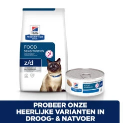 Hill's Prescription Diet Z/d Food Sensitivities Kattenvoer 3kg -Bekende Dieren Product Winkel 52742045535 5 NL