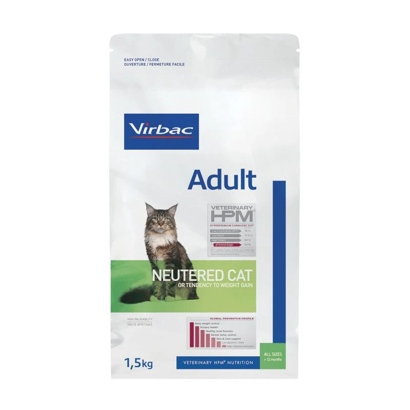 Bekende Dieren Product Winkel -Bekende Dieren Product Winkel HPM Neutered Cat Adult 1 5Kg