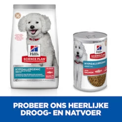 Hill's Science Plan Hypoallergenic Small & Mini Hond Met Zalm 6kg -Bekende Dieren Product Winkel Hills Science Plan Hypoallergenic Small Mini Hond 4 NL