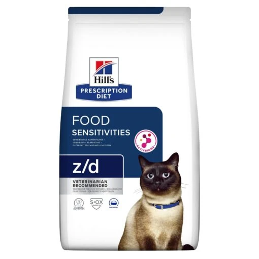 Hill's Prescription Diet Z/d Food Sensitivities Kattenvoer 3kg -Bekende Dieren Product Winkel c9a7c53ab2daf8ea3af130bbc5816039e5741662815fa4b308606aa856f27bc4