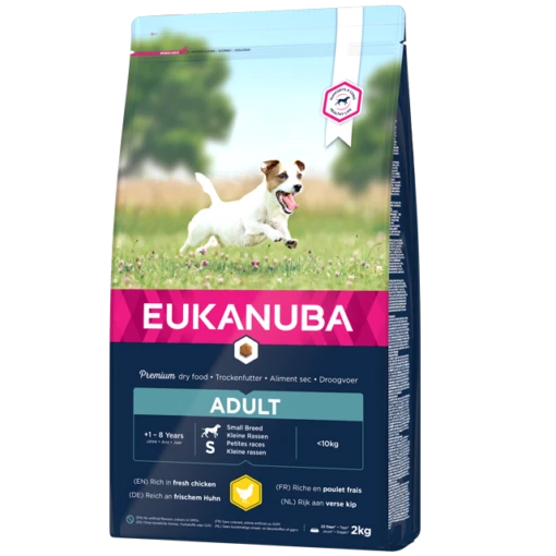 Eukanuba Adult Small Breed - Hondenvoer Met Kip - 15kg -Bekende Dieren Product Winkel e55075912e1589fb3a332bfe96a2a6662a925e08f521065da20872d78e2383b0